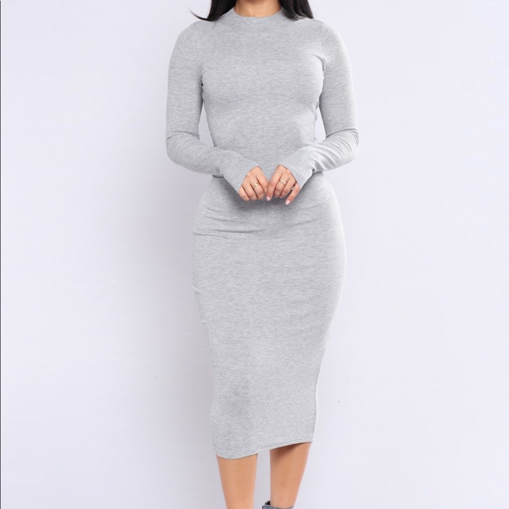 Fashion Nova midi dress